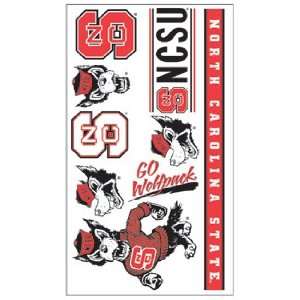   North Carolina State Wolfpack Tattoo Sheet *SALE*