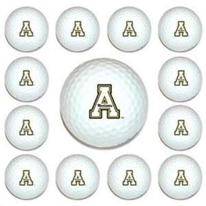 New App State Mountaineers Dozen Pack Golf Balls New 