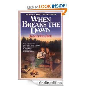   Breaks the Dawn (Canadian West) Janette Oke  Kindle Store