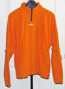 UMBRO Mens Long Sleeve / Short Sleeve Fleece Jacket ~ XL  