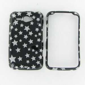  HTC Status/Chacha Star on Black Protective Case Cell 