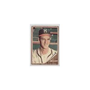  1962 Topps #174B   Carl Willey with Cap Sports 