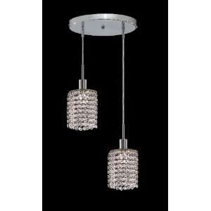  Hollywood Design 2 Light 9 Round Adjustable Pendants with 