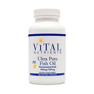  Vital Nutrients Ultra Pure Fish Oil 100mg 180 softgels 