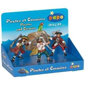  Papo Set of 3 Pirates and Corsairs Toys & Games