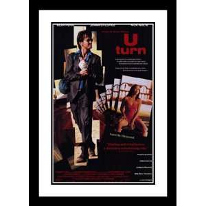  U Turn 20x26 Framed and Double Matted Movie Poster   Style 
