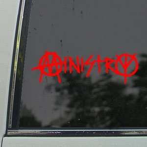   Red Decal Metal Rock Band Car Red Sticker Arts, Crafts & Sewing
