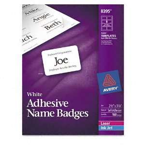 Avery Products   Avery   Self Adhesive Laser/Inkjet Name Badge Labels 