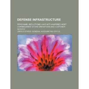  Defense infrastructure personnel reductions have not 