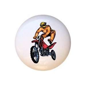  Extreme Sports Motocross Motorcycle Drawer Pull Knob