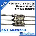 pcs NEC SCHOTT SEFUSE thermal cutoff SF188E 192 10A items in SKY 