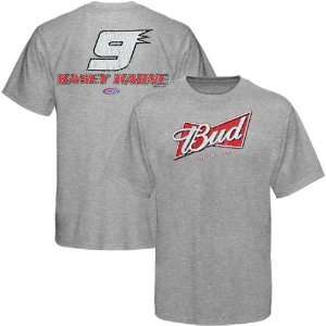  #9 Kasey Kahne Ash Budweiser T shirt