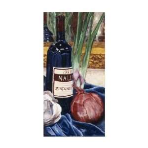  Wine and Growing Onions, 1991 by Diantha York ripley. Size 