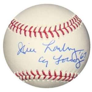  Signed Jim Lonborg Baseball   Cy Young 1967 Official 