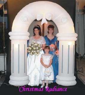 NEW Gemmy Airblown Inflatable Wedding Archway Lights Up  