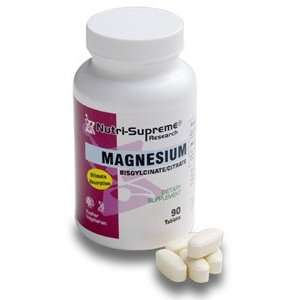  Nutri Supreme Research Magnesium Citrate/Bisgylcinate   90 