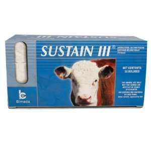  Sustain III Cattle Bolus   50 ct