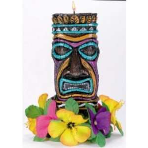  Tiki Head Candle Centerpiece Case Pack 2
