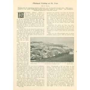  1900 Pritchard Fishing At St Ives Cornwall Everything 