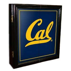 Cal Berkeley Golden Bears MVP Framed Dart Board Cabinet