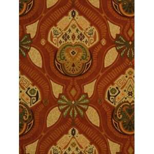    Robert Allen RA Tiki Hut   Tuscan Red Fabric Arts, Crafts & Sewing