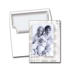  NRN SILVER WHITE STAR Photo Cards   6 x 8   100 Cards 