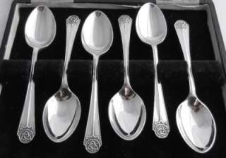 Atkin Brothers Sheffield England Sterling Silver Demi Spoons Celtic 