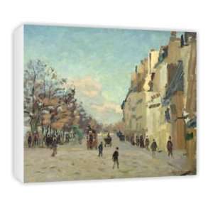  Paris, Quai de Bercy, Snow Effect, c.1873 74   Canvas 
