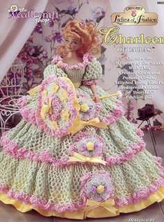 Charleen of Dallas Gown for Barbie Fashion Dolls Crochet HTF NEW 