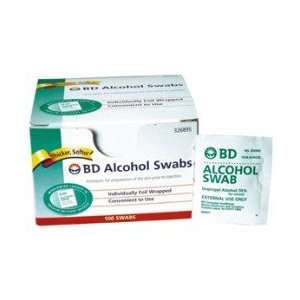  Bd Alcohol Swabs Regular   100 Each Health & Personal 