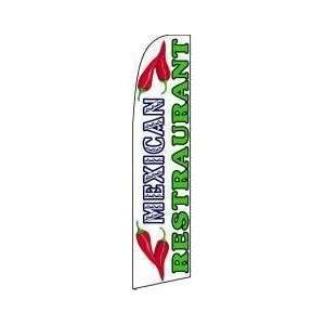 MEXICAN RESTAURANT Swooper Feather Flag