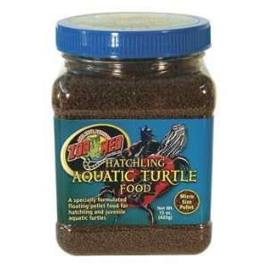  Hatchling Aquatic Turtle Dry Food Micro Pellet 15oz 