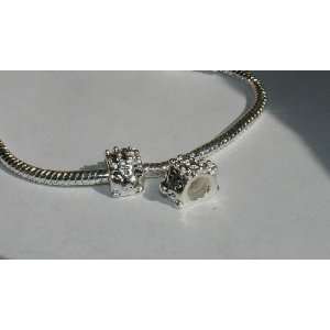  925 Sterling Silver Porcupine Charm Bead for Bracelet or 