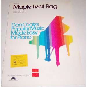 Maple Leaf Rag Scott Joplin/Dan Coates  Books