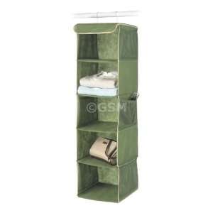   HANGING ACCESSORY SHELVES   SAGE GREEN 