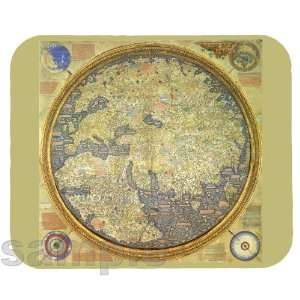 Fra Mauro Map c. 1450 Mouse Pad