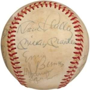 Mickey Mantle Autographed Ball   Greats 16 JSA   Autographed Baseballs