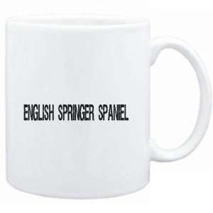  White  English Springer Spaniel  SIMPLE / CRACKED / VINTAGE / OLD 