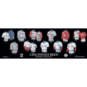  Cincinnati Reds Evolution Plaque