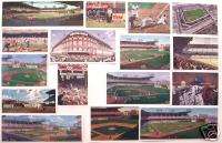 Brooklyn Dodgers Robinson Ebbets Field art cards gsart  