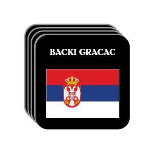  Serbia   BACKI GRACAC Set of 4 Mini Mousepad Coasters 