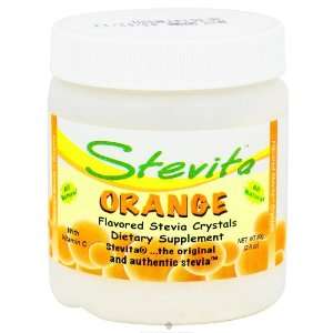  Stevia Orange Flavored   Concentrated Powder Jar   2.8 oz 