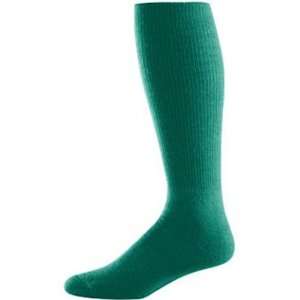 Augusta Sportswear Athletic Baseball Tube Socks DARK GREEN ADULT (TUBE 