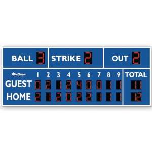  MacGregor Baseball Scoreboard 20 X 8   Practice 