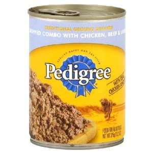 Pedigree Food for Adult Dogs, with Real Chicken and Beef 13.2 (Pack of 