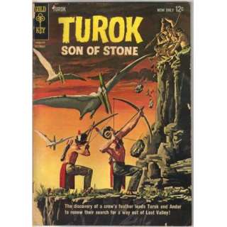 Turok Son Of Stone Comic Book #30, Gold Key 1962 VERY GOOD  