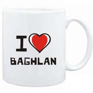  Mug White I love Baghlan  Cities