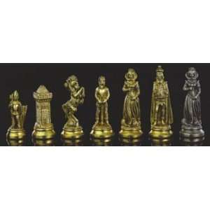  Italfama Maria Stuart Chess Pieces Kings Height 9.4 cm 