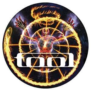  Tool   Flaming Spiral   Sticker / Decal Automotive