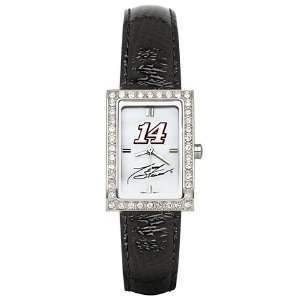  Driver Number 14 Ladies Allure Watch Black Leather S Trap 